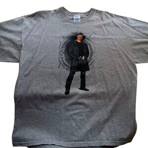 XXL Vtg Trace Adkins T-shirt Chrome Tour 2003 Gray M&O Knits Country Music
